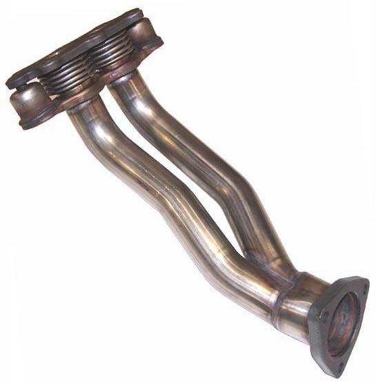 Stainless Dual Cat Downpipe for '85'94 Stainless Dual Cat Downpipe (85